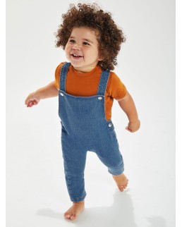 BABY ROCKS DENIM DUNGAREES  MABZ56