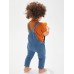 BABY ROCKS DENIM DUNGAREES  MABZ56