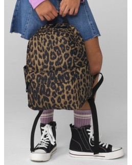 LEOPARD PRINT MINI BACKPACK  BG195S