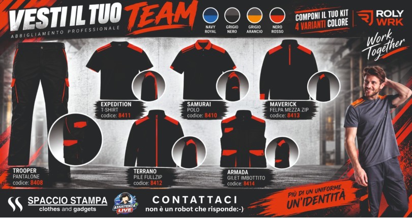 Vesti il team