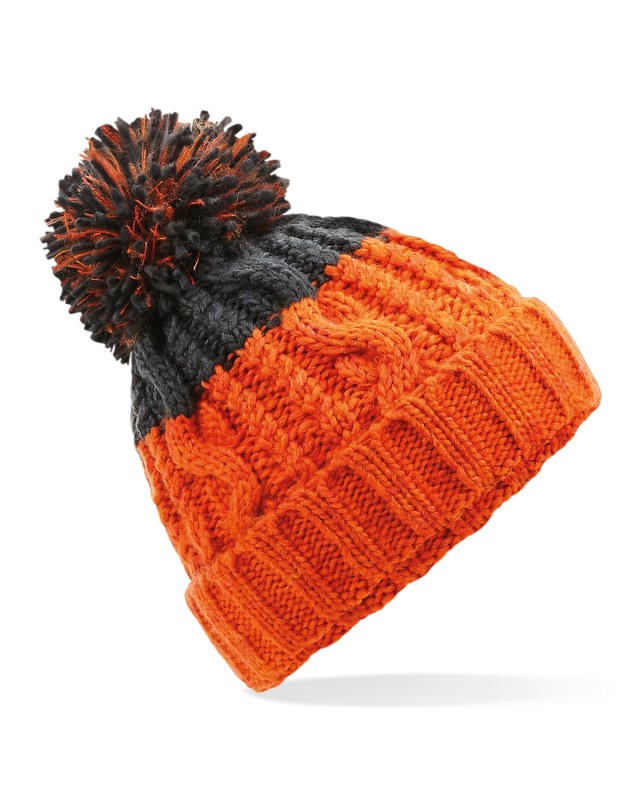 Orange-graphite grey