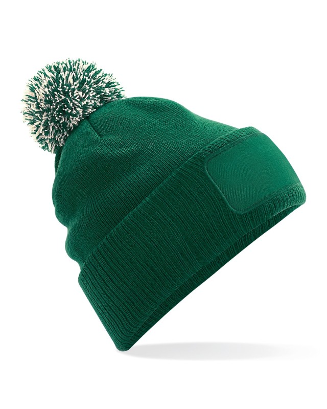 Bottle green-off white