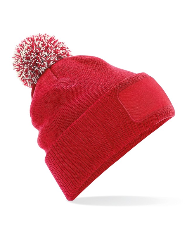 Classic red-off white