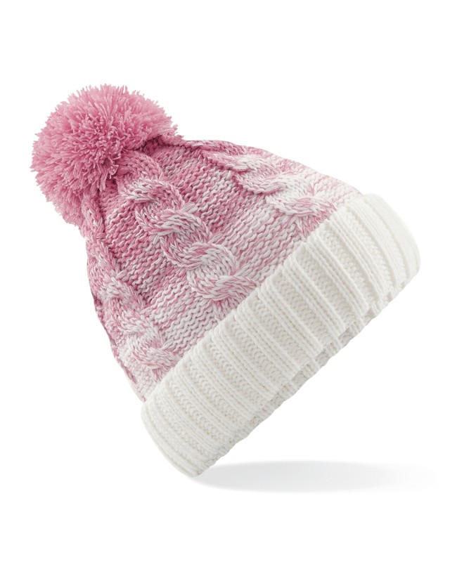 Dusky pink-off white