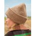 CHUNKY KNITTED PATCH BEANIE  B330R