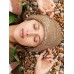 CHUNKY KNITTED PATCH BEANIE  B330R