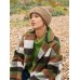 CHUNKY KNITTED PATCH BEANIE  B330R