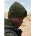 CIRCULAR FASHION PATCH BEANIE  B332R