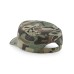 CAMOUFLAGE ARMY CAP 100%C TWIL
