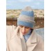 COLOUR BLOCK BEANIE  B391R