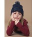 BERRETTO CON TOPPA SNOWSTAR PER BAMBINI  B443B