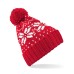 FAIR ISLE SNOWSTAR BEANIE B456 FAIR ISLE SNOWSTAR BEANIE B456