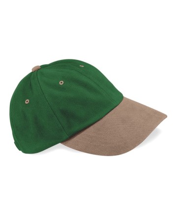 LOW PROF HEAVY BRUS COTTON CAP B57