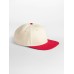 CONTRAST FLAT PEAK 6 PANEL CAP  B662