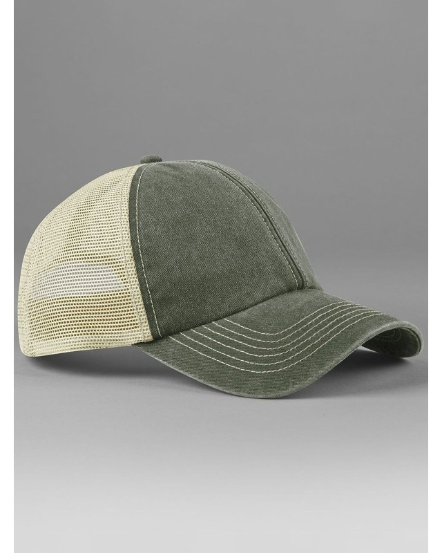 Vintage olive/stone