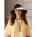 WIDE BRIM SUN HAT  B788R