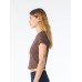 WOMEN'S MICRO RIB BABY TEE  BE1010