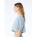 WOMEN'S HEAVYWEIGHT WASHED CROPPED TEE  BE6882GD