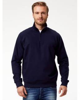 FRENCH TERRY JACHET 1/2 ZIP