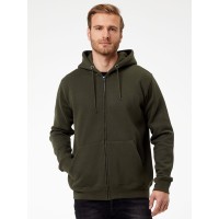 HOODED FULL ZIP 70%C30%P