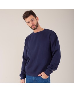 CREW NECK 70%C30%P