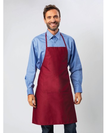 BASIC APRON WITH POCKET  MI002