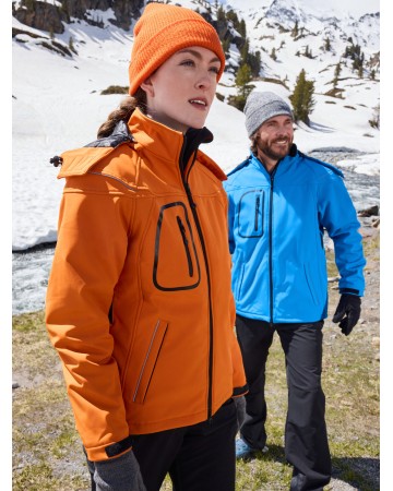 LADIES' WINTER SOFTSHELL JACKET  JN1001