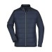 LADIES' HYBRID SWEAT JACKET  JN1123