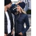 LADIES' HYBRID SWEAT JACKET  JN1123