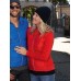 LADIES' HYBRID SWEAT JACKET  JN1123