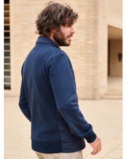 MEN'S HYBRID SWEAT JACKET  JN1124