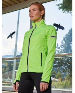 LADIES' SPORTS SOFTSHELL JACKET  JN1125