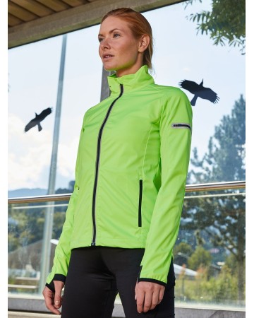 LADIES' SPORTS SOFTSHELL JACKET  JN1125