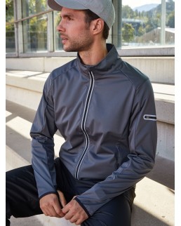 MEN'S SPORTS SOFTSHELL JACKET  JN1126