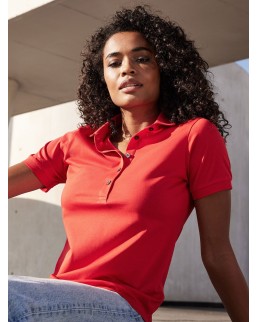 LADIES' MERCERISED POLO  JN1301