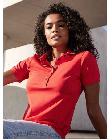 LADIES' MERCERISED POLO  JN1301