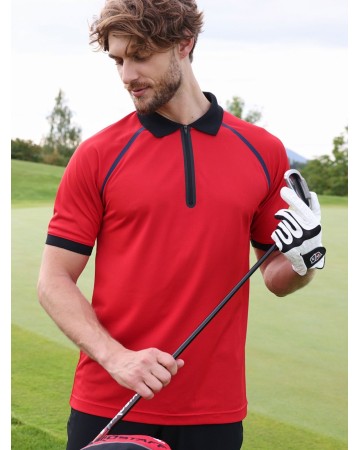 MEN'S ZIP-POLO  JN1308