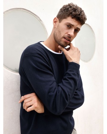 MENS' ROUND-NECK PULLOVER  JN1314