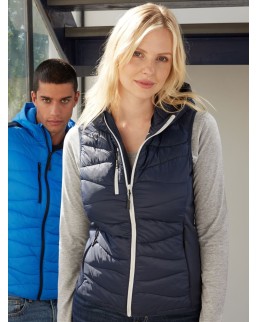 LADIES' HYBRID VEST  JN1327