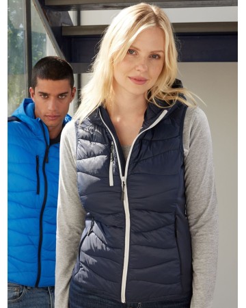 LADIES' HYBRID VEST  JN1327