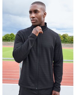 MEN'S SPORTS STRUCTURED FLEECE JACKET  GRS  JN1388