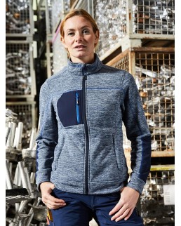 LADIES' STRUCTURE FLEECE JACKET  JN1817