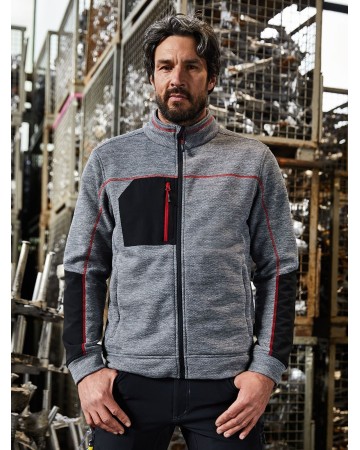 MEN'S STRUCTURE FLEECE JACKET  JN1818