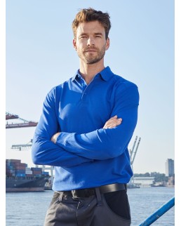 MEN'S WORKWEAR-LONGSLEEVE POLO  JN1842