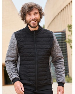 MEN'S PADDED HYBRID JACKET  JN1866