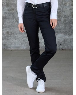 LADIES' 5-POCKET-STRETCH-PANTS  JN3001