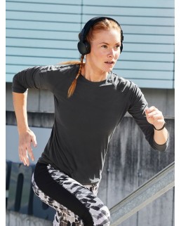 LADIES' SPORTS SHIRT LONG-SLEEVED  JN521