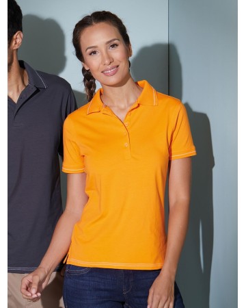 LADIES' ELASTIC POLO  JN568