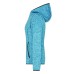 LADIES' KNITTED FLEECE HOODY  JN588