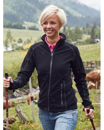 LADIES' STRUCTURE FLEECE JACKET  JN596